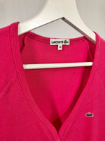 Carica l&#39;immagine nel visualizzatore di Gallery, T-shirt vintage Lacoste rosa tg 40
