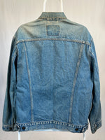 Carica l&#39;immagine nel visualizzatore di Gallery, Giacca vintage Levi&#39;s in denim tg L
