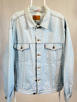 Carica l&#39;immagine nel visualizzatore di Gallery, Giacca vintage Levi&#39;s in denim tg XL
