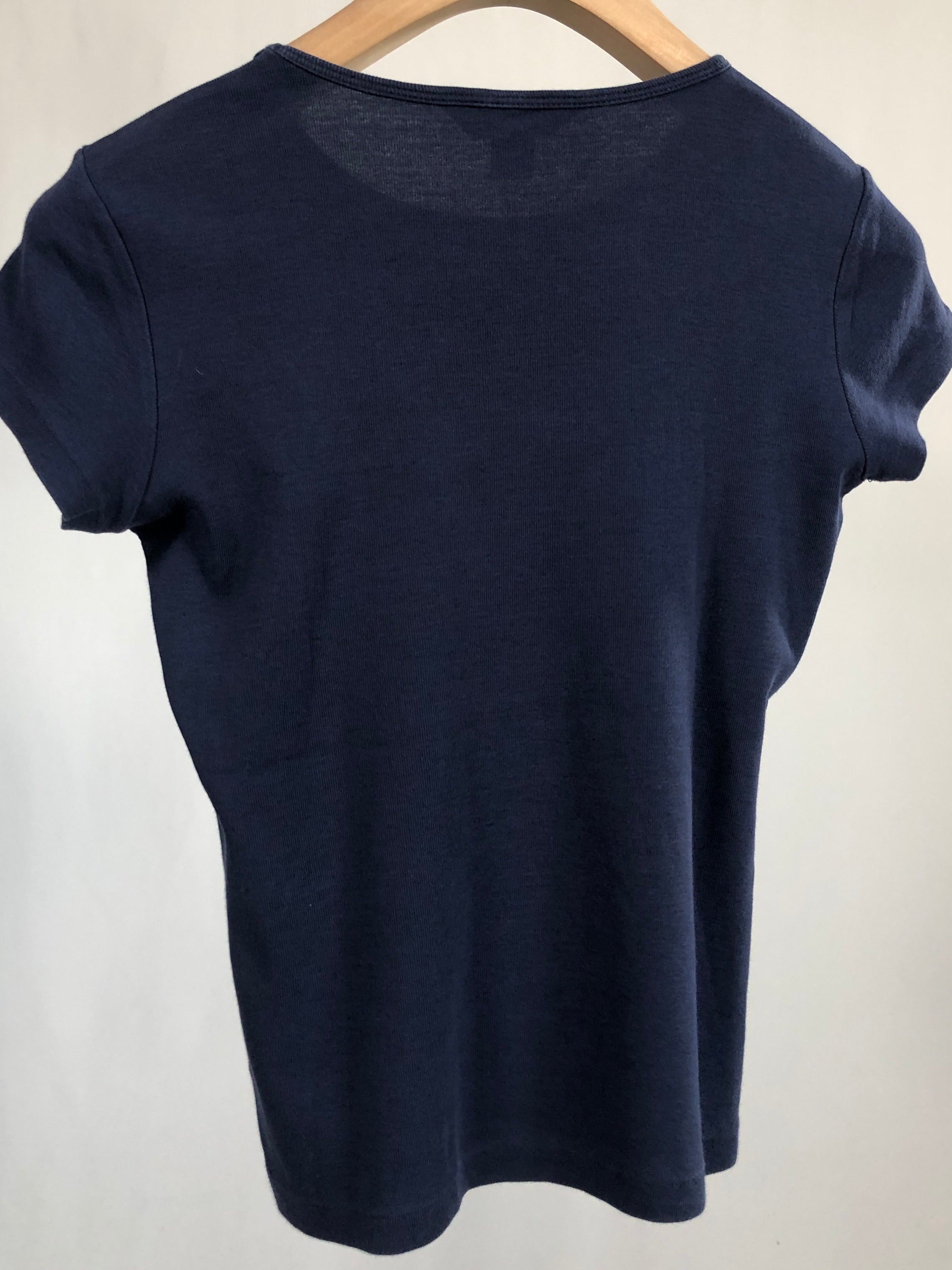 T-shirt vintage Ralph Lauren blu S