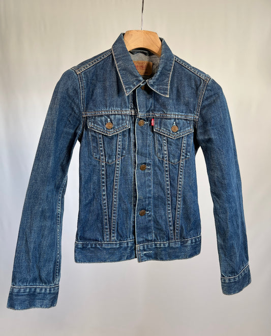 Giacca vintage Levi's in denim tg XS