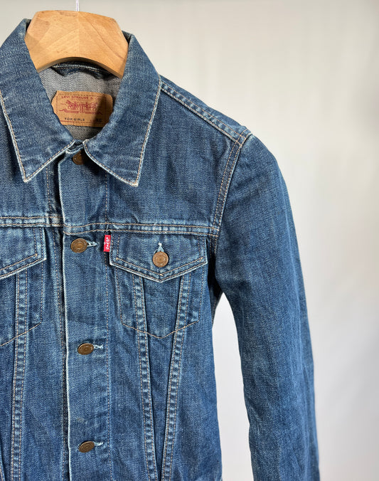 Giacca vintage Levi's in denim tg XS