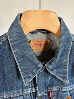 Carica l&#39;immagine nel visualizzatore di Gallery, Giacca vintage Levi&#39;s in denim tg XS
