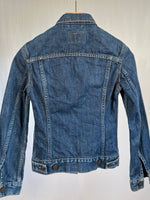 Carica l&#39;immagine nel visualizzatore di Gallery, Giacca vintage Levi&#39;s in denim tg XS
