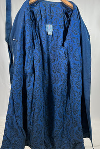 Trench vintage Fendi denim blue tg 42