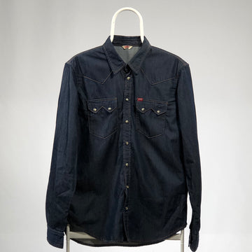 Rifle vintage denim shirt tg S