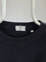 Carica l&#39;immagine nel visualizzatore di Gallery, Maglia vintage Valentino blu in lana tg M
