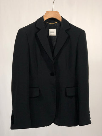 Blazer vintage Moschino nero tg M