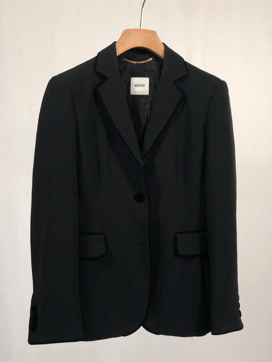 Blazer vintage Moschino nero tg M