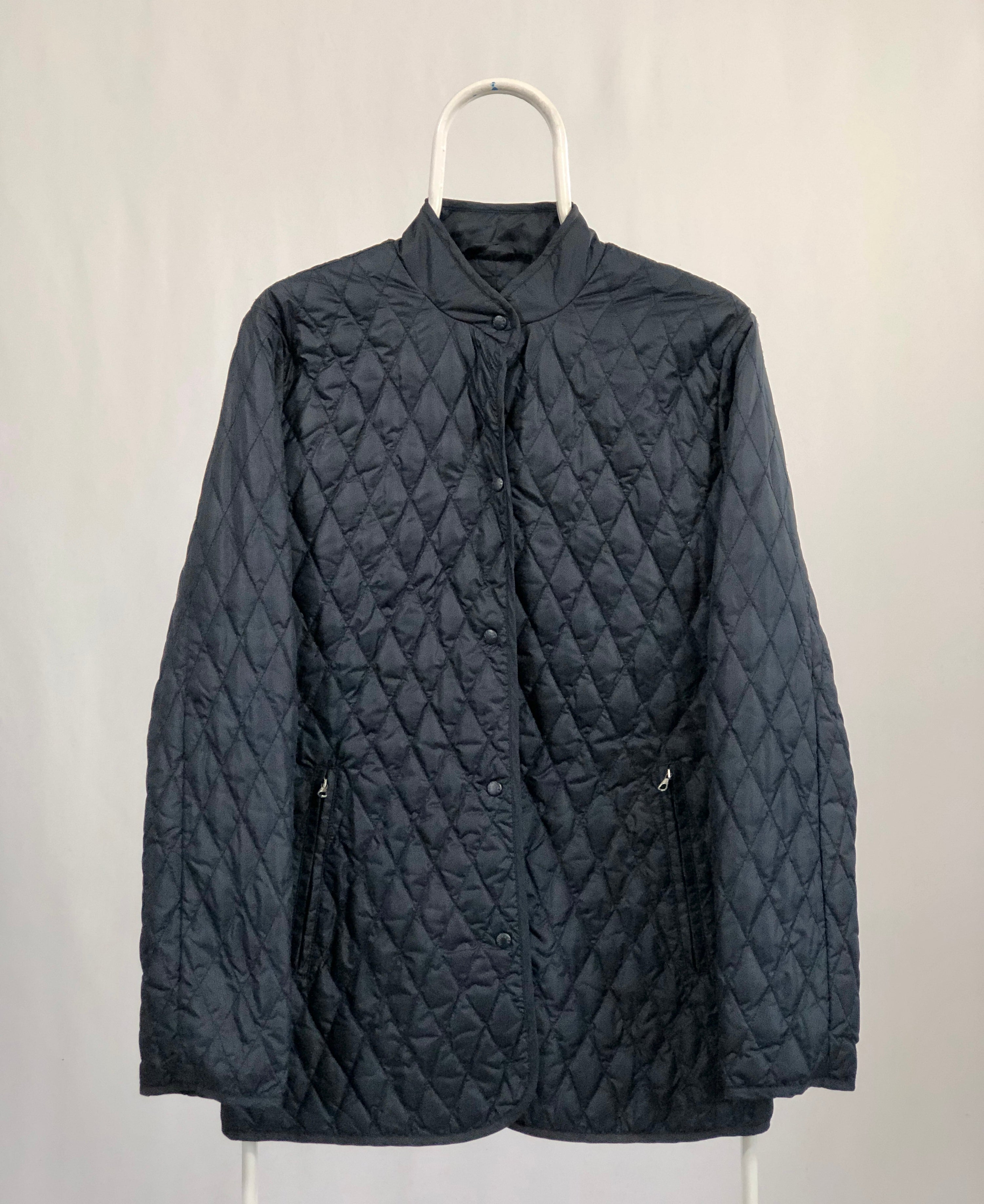 Giacca vintage Moncler blu trapunta tg M