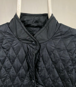 Giacca vintage Moncler blu trapunta tg M