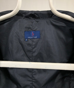 Giacca vintage Moncler blu trapunta tg M