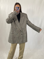 Carica l&#39;immagine nel visualizzatore di Gallery, Blazer vintage Valentino doppio petto in lana tg L
