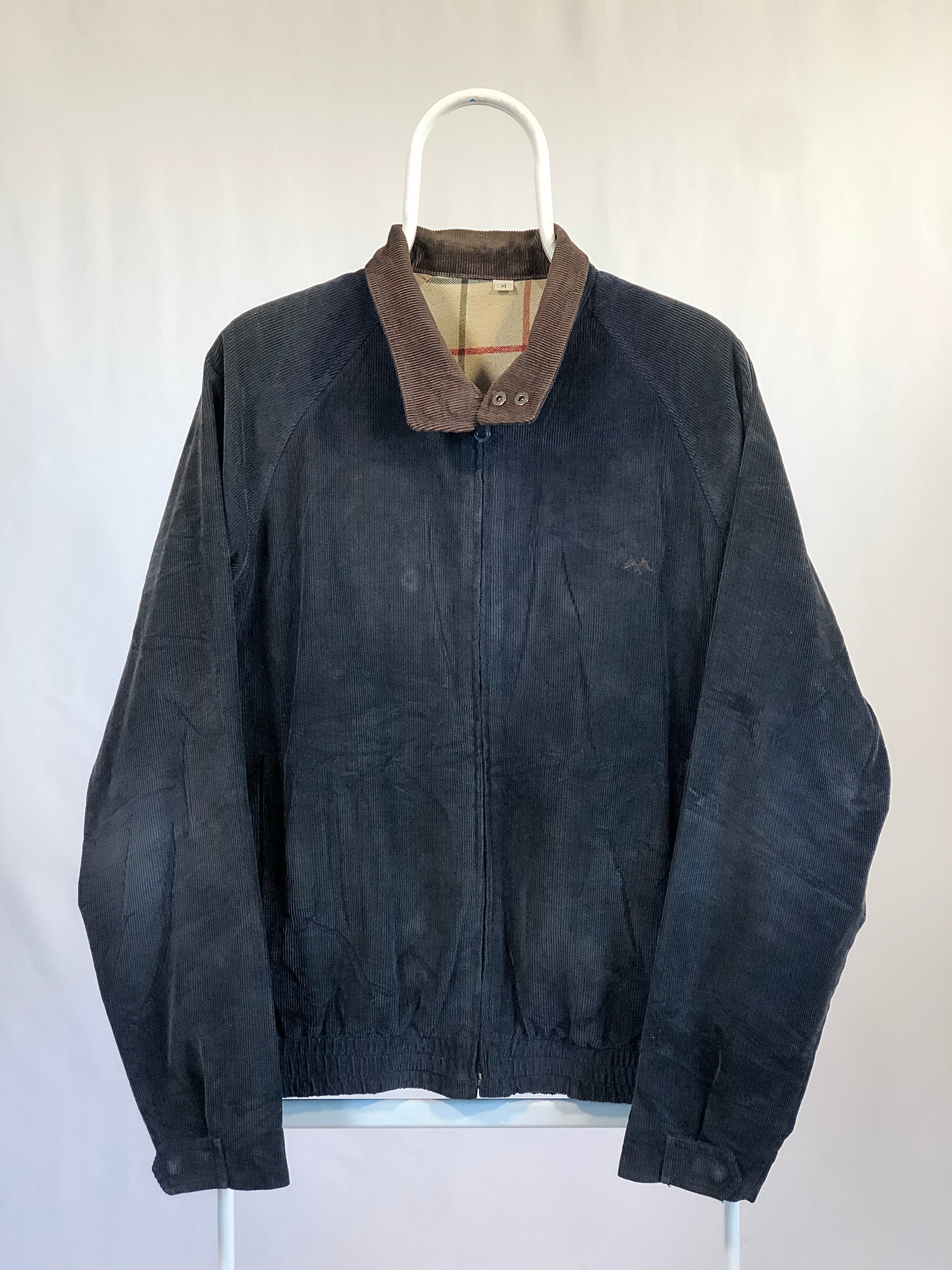 Giacca harrington Burberry vintage in velluto tg M