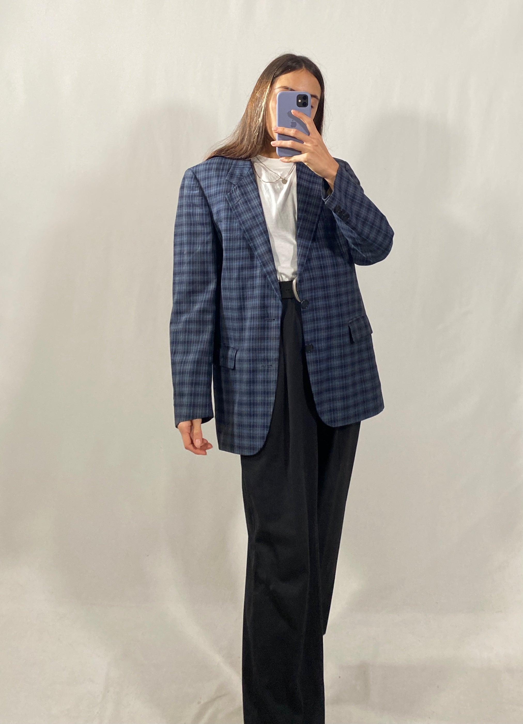 Blazer vintage in cotone tg M