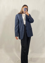 Carica l&#39;immagine nel visualizzatore di Gallery, Blazer vintage in cotone tg M
