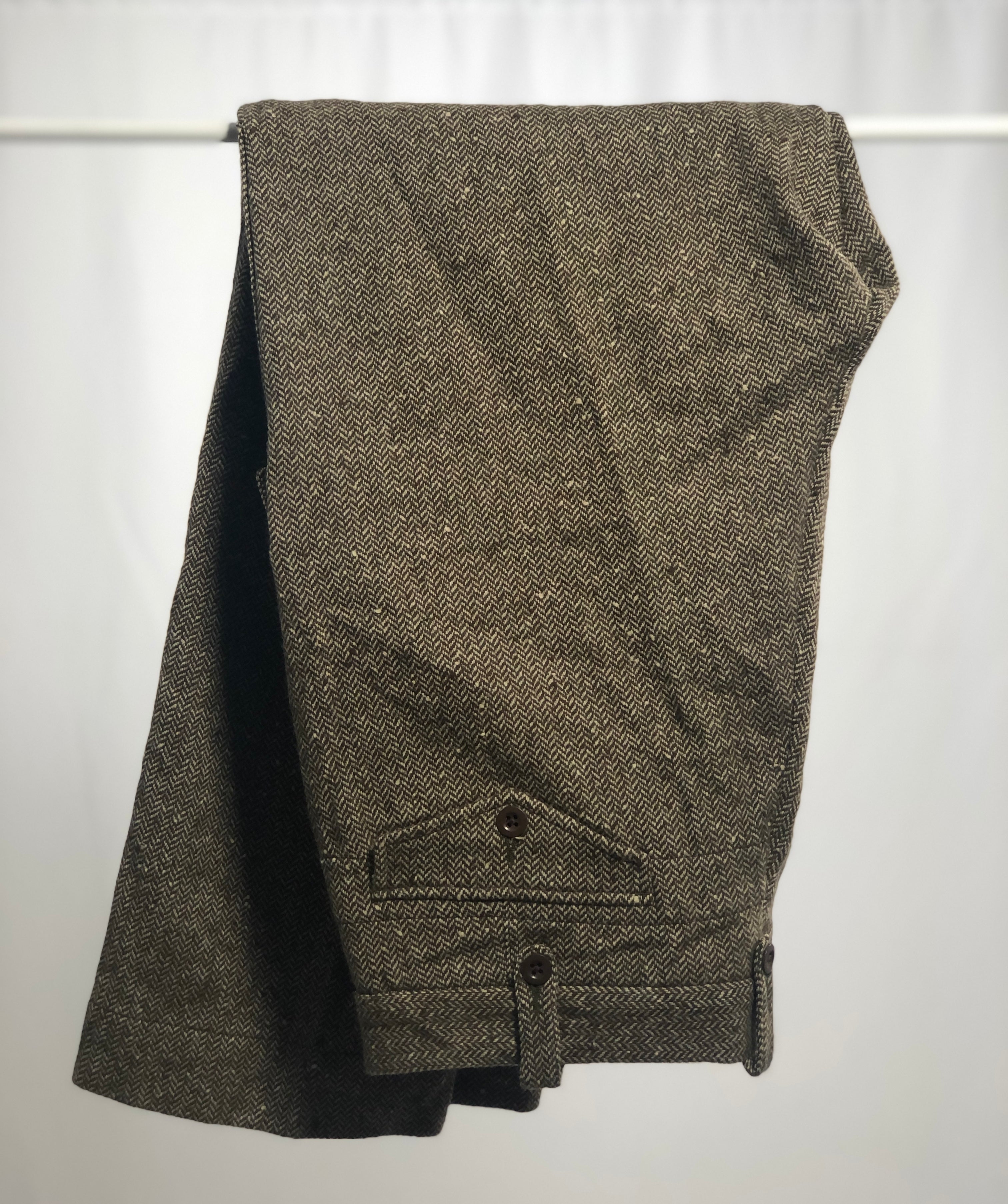 Pantalone vintage Ralph Lauren in lana tg 48/50