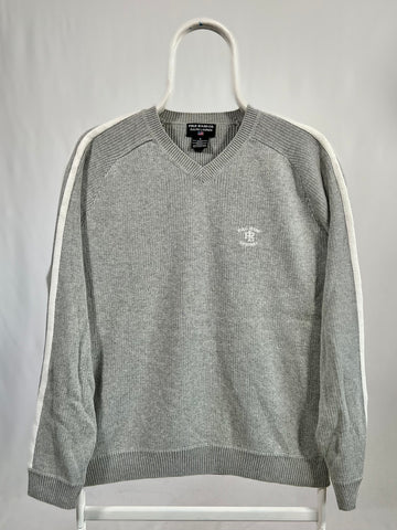 Felpa vintage Ralph Lauren in cotone grigio tg S/M