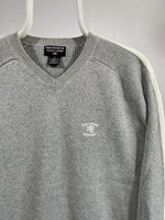 Carica l&#39;immagine nel visualizzatore di Gallery, Felpa vintage Ralph Lauren in cotone grigio tg S/M
