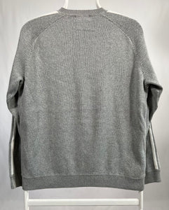 Felpa vintage Ralph Lauren in cotone grigio tg S/M