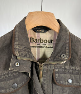 Giacca vintage Barbour verde tg M/L