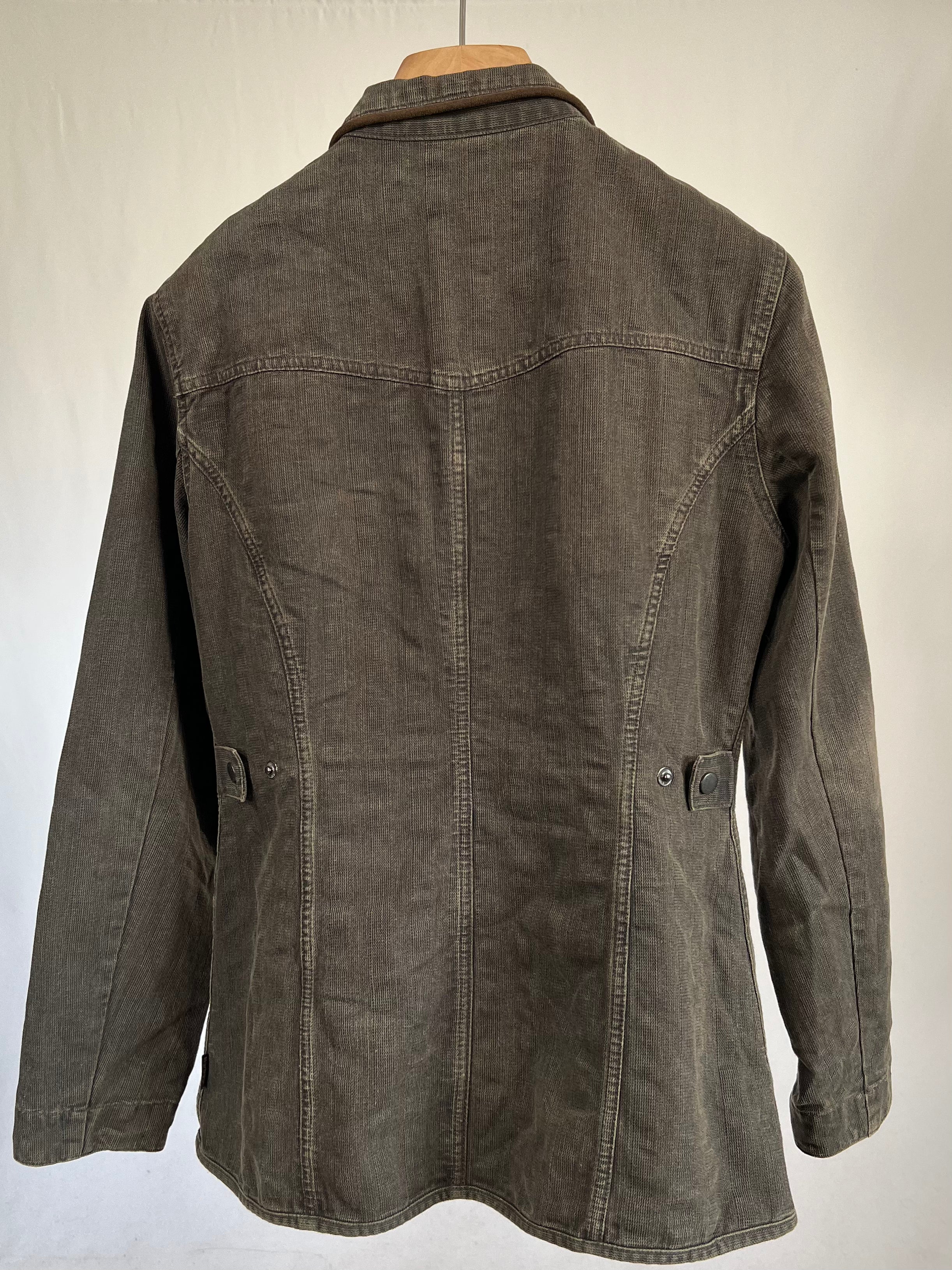 Giacca vintage Barbour verde tg M/L