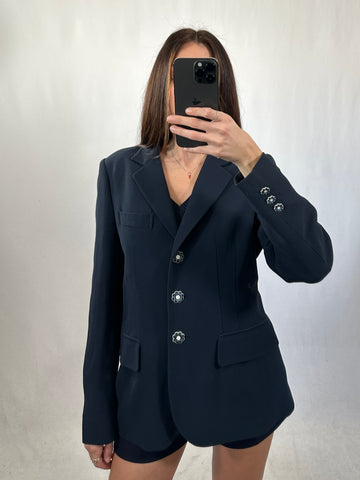 Blazer vintage Moschino blu tg M