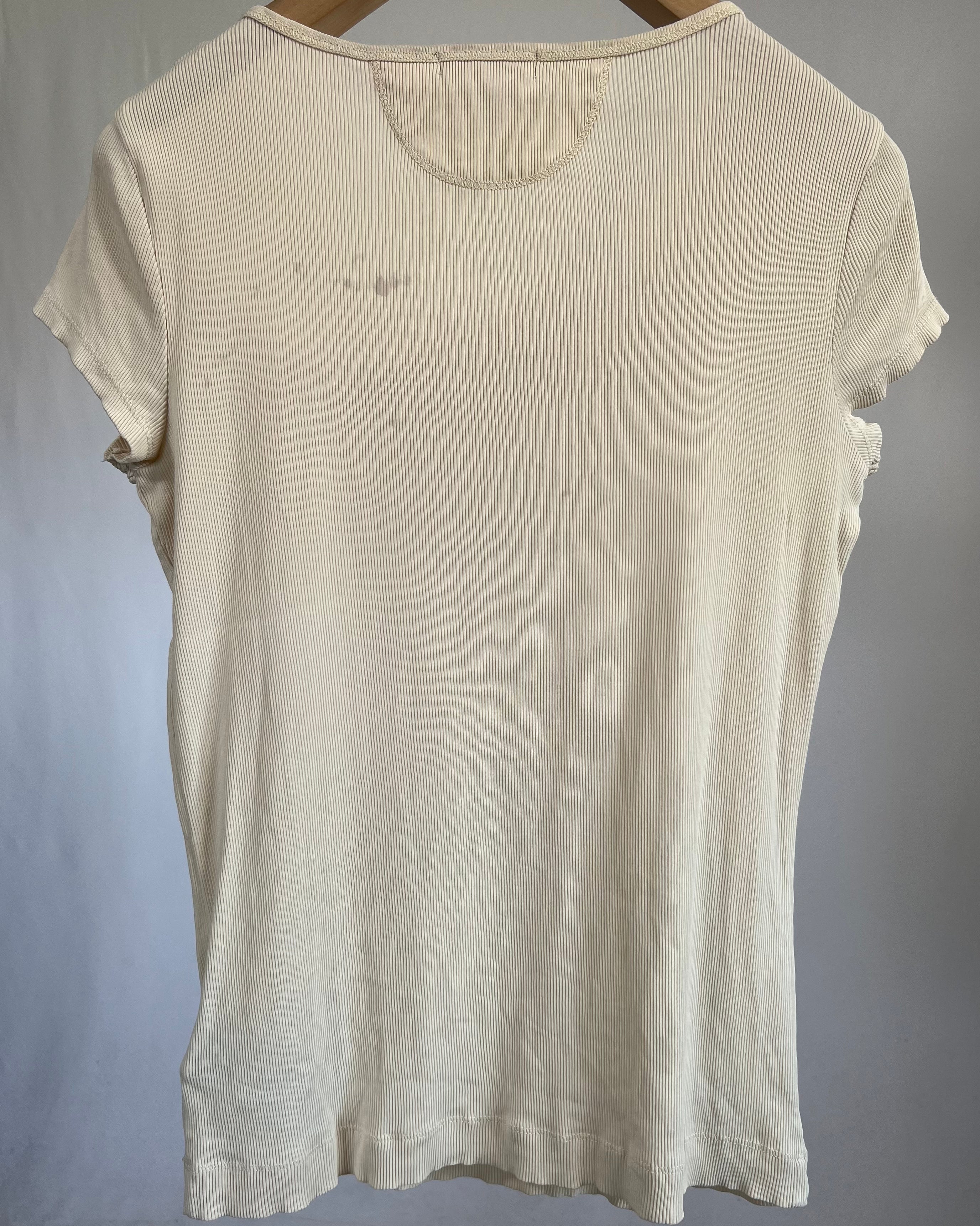 T-shirt vintage Ralph Lauren millerighe tg M