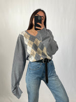 Carica l&#39;immagine nel visualizzatore di Gallery, Maglia vintage Tommy Hilfiger in cotone/cashmere tg XXL
