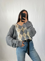 Carica l&#39;immagine nel visualizzatore di Gallery, Maglia vintage Tommy Hilfiger in cotone/cashmere tg XXL
