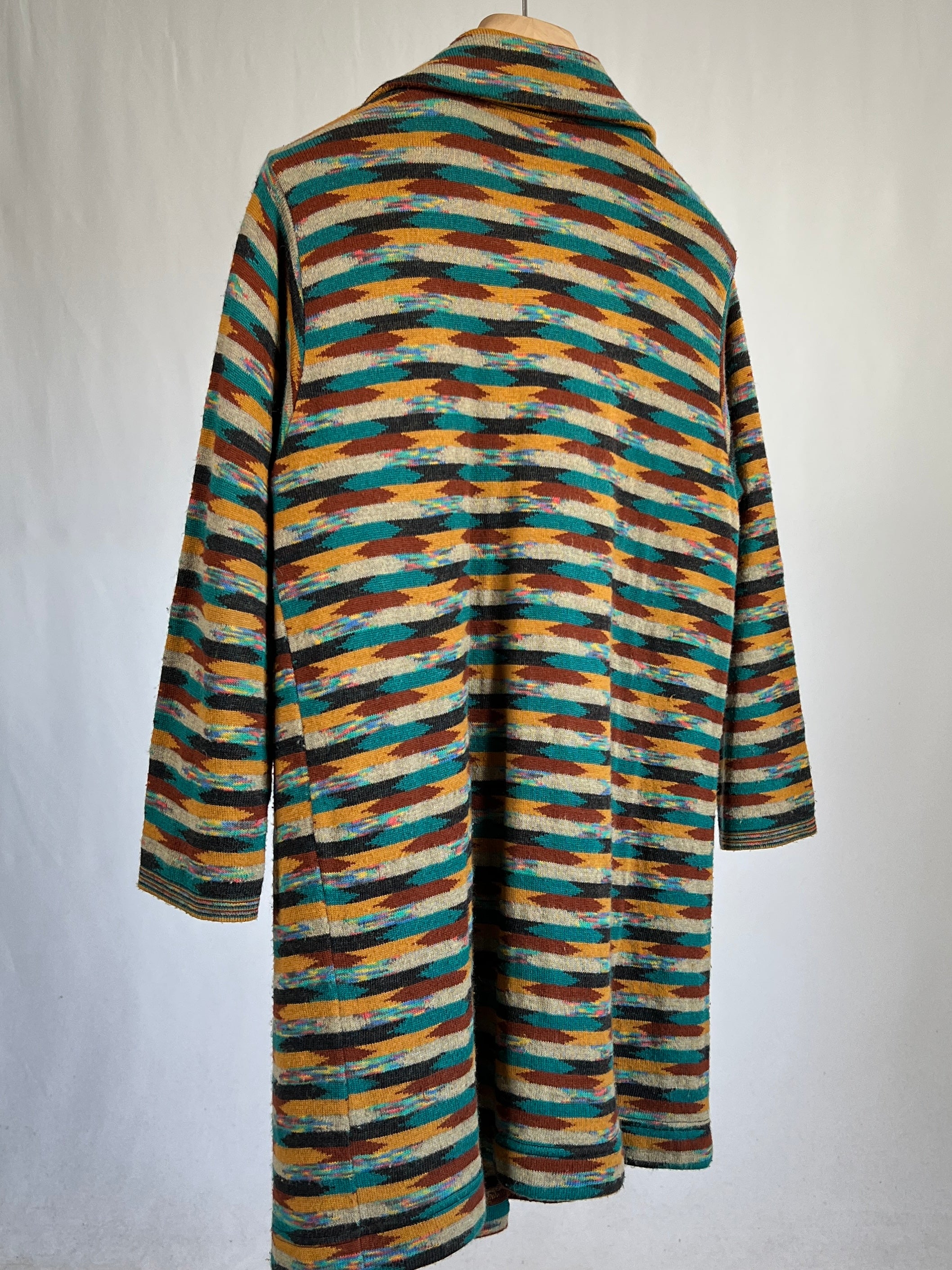 Cardigan lungo vintage Missoni in lana tg 44