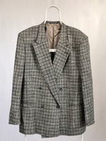 Carica l&#39;immagine nel visualizzatore di Gallery, Blazer vintage Valentino doppio petto in lana tg L
