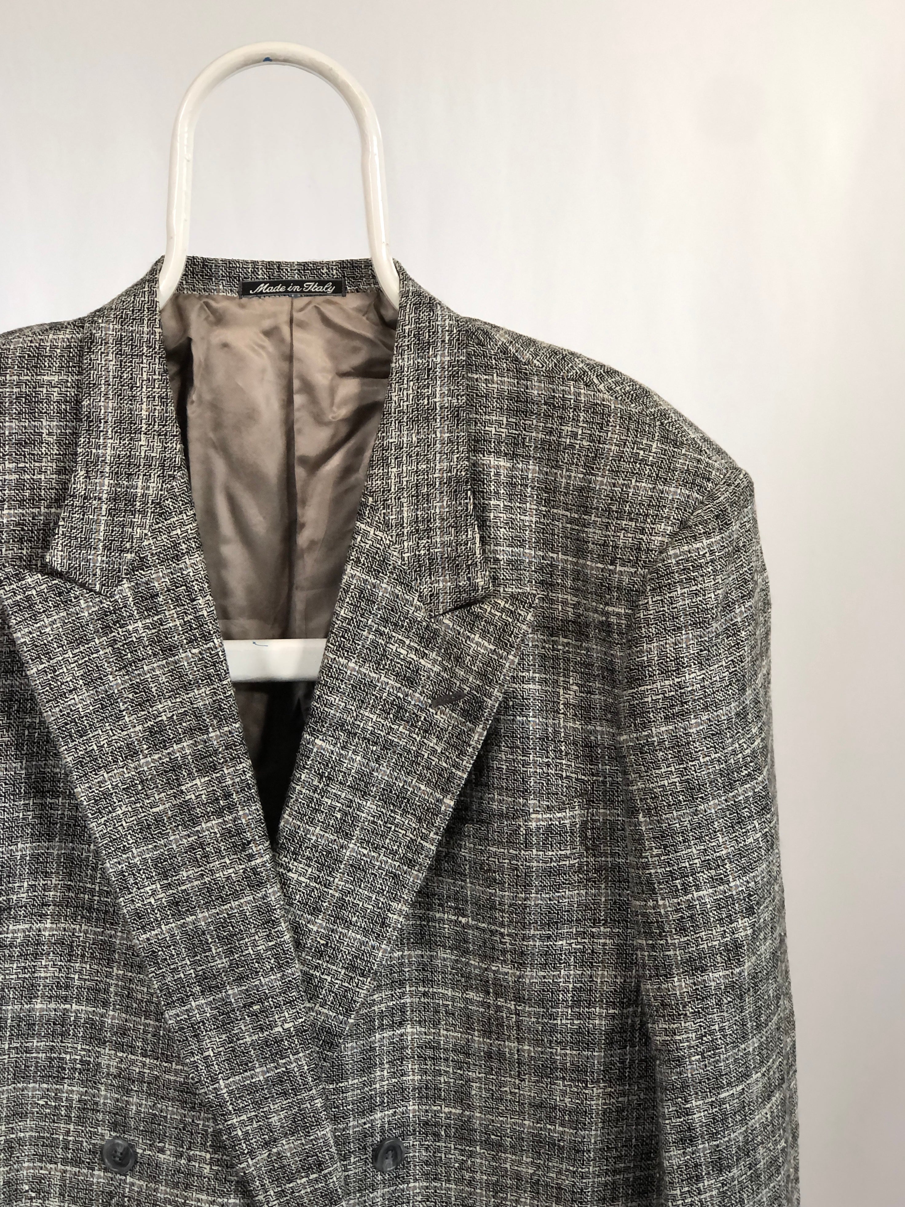 Blazer vintage Valentino doppio petto in lana tg L