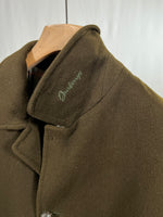 Carica l&#39;immagine nel visualizzatore di Gallery, Cappotto vintage Burberry verde lana tg XL
