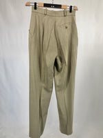 Carica l&#39;immagine nel visualizzatore di Gallery, Pantalone vintage Max Mara beige tg 42
