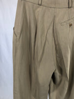 Carica l&#39;immagine nel visualizzatore di Gallery, Pantalone vintage Max Mara beige tg 42
