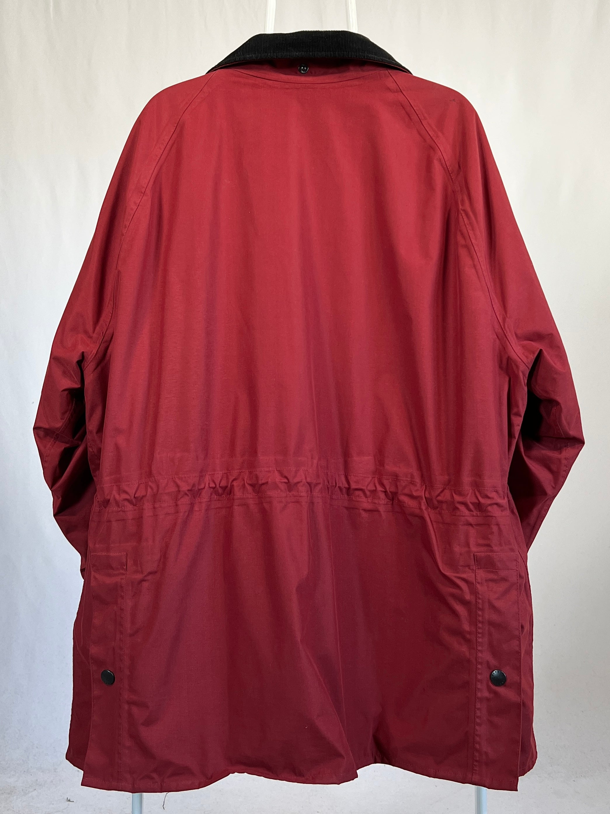 Giacca vintage Barbour rosso tg XL