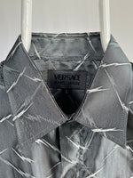 Carica l&#39;immagine nel visualizzatore di Gallery, Camicia vintage Versace grigio tg L
