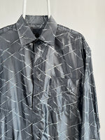 Carica l&#39;immagine nel visualizzatore di Gallery, Camicia vintage Versace grigio tg L
