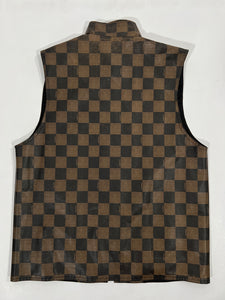 Gilet vintage Fendi zucca/nero tg S