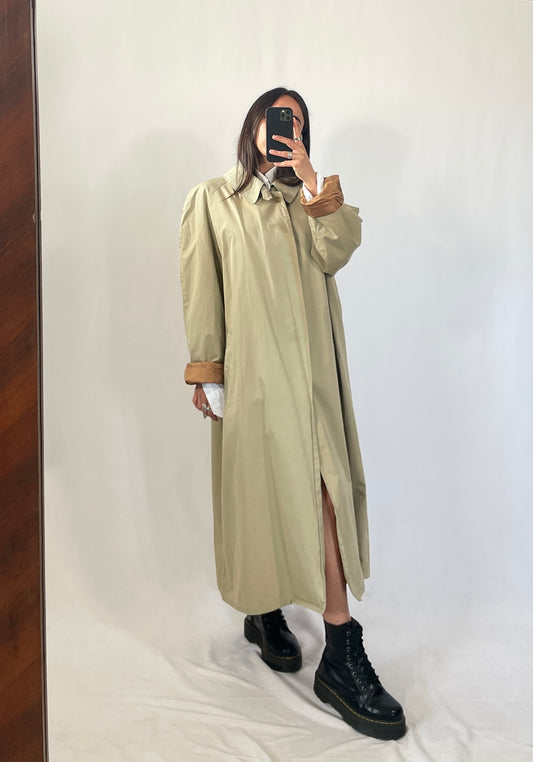 Trench vintage Burberry beige tg XL