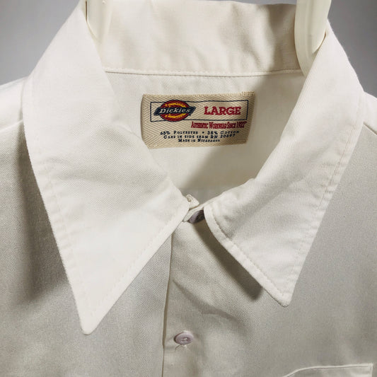 Dickies vintage shirt white tg XL