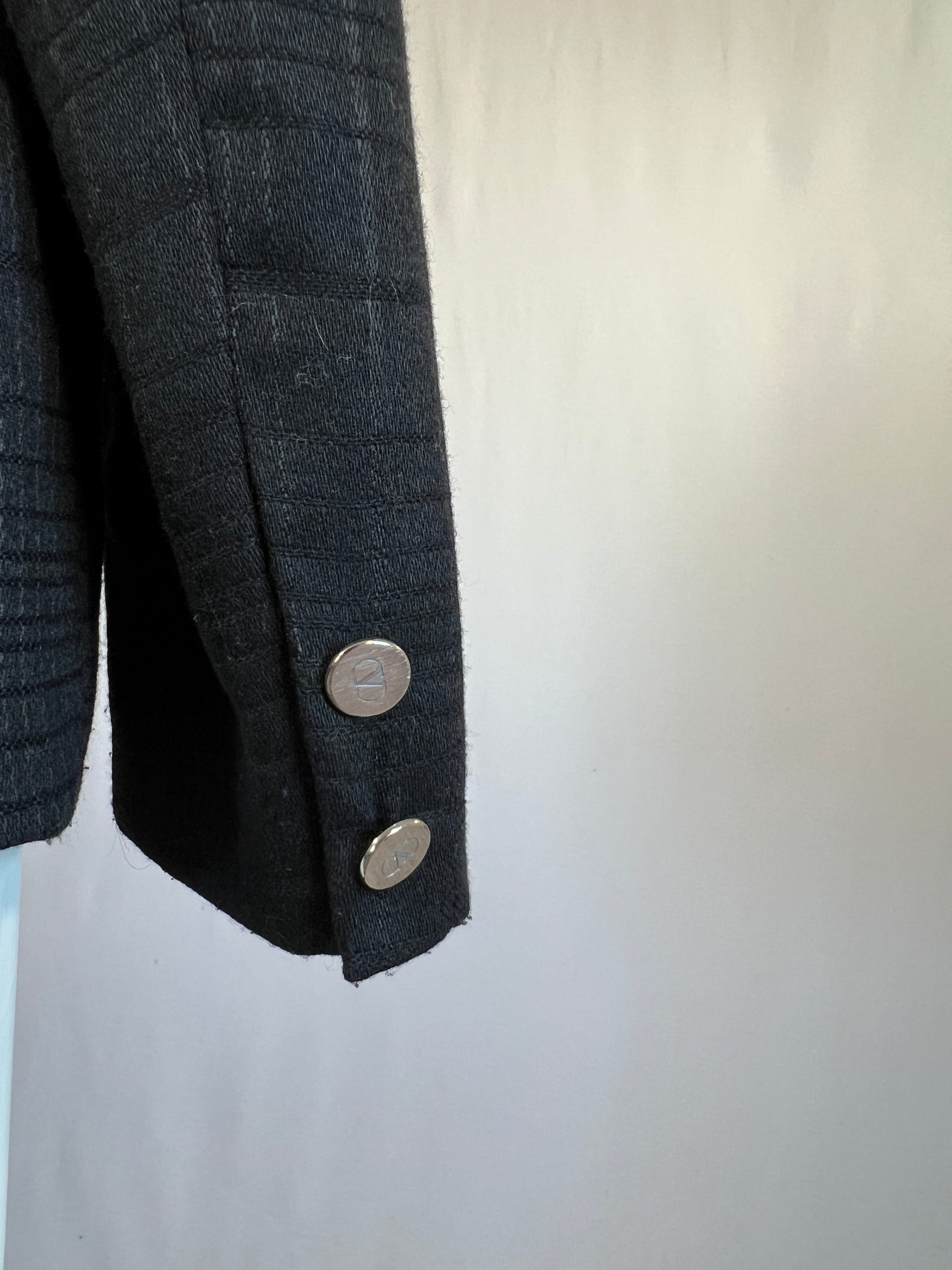 Blazer vintage Valentino in lana doppiopetto tg S