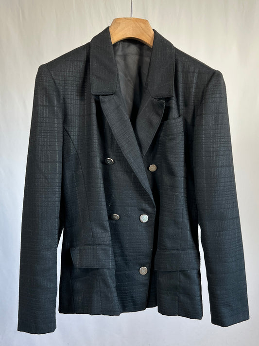 Blazer vintage Valentino in lana doppiopetto tg S