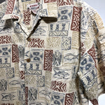 Carica l&#39;immagine nel visualizzatore di Gallery, Hawaiian vintage shirt linen tg S/M
