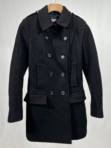 Cappotto vintage Prada nero lana tg 38