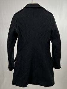 Cappotto vintage Prada nero lana tg 38