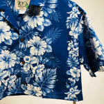 Carica l&#39;immagine nel visualizzatore di Gallery, Camicia vintage Hawaiian cropped tg S/M
