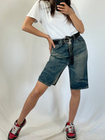 Carica l&#39;immagine nel visualizzatore di Gallery, Gonna vintage Levi&#39;s di jeans tg M
