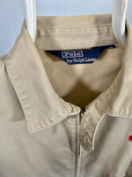 Carica l&#39;immagine nel visualizzatore di Gallery, Giacca Harrington vintage Ralph Lauren beige tg M
